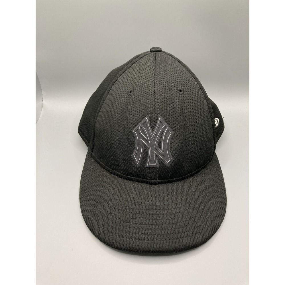 New York Yankees Hat Mens Black 7 5/8 New Era 59FIFTY Fitted MLB Baseball